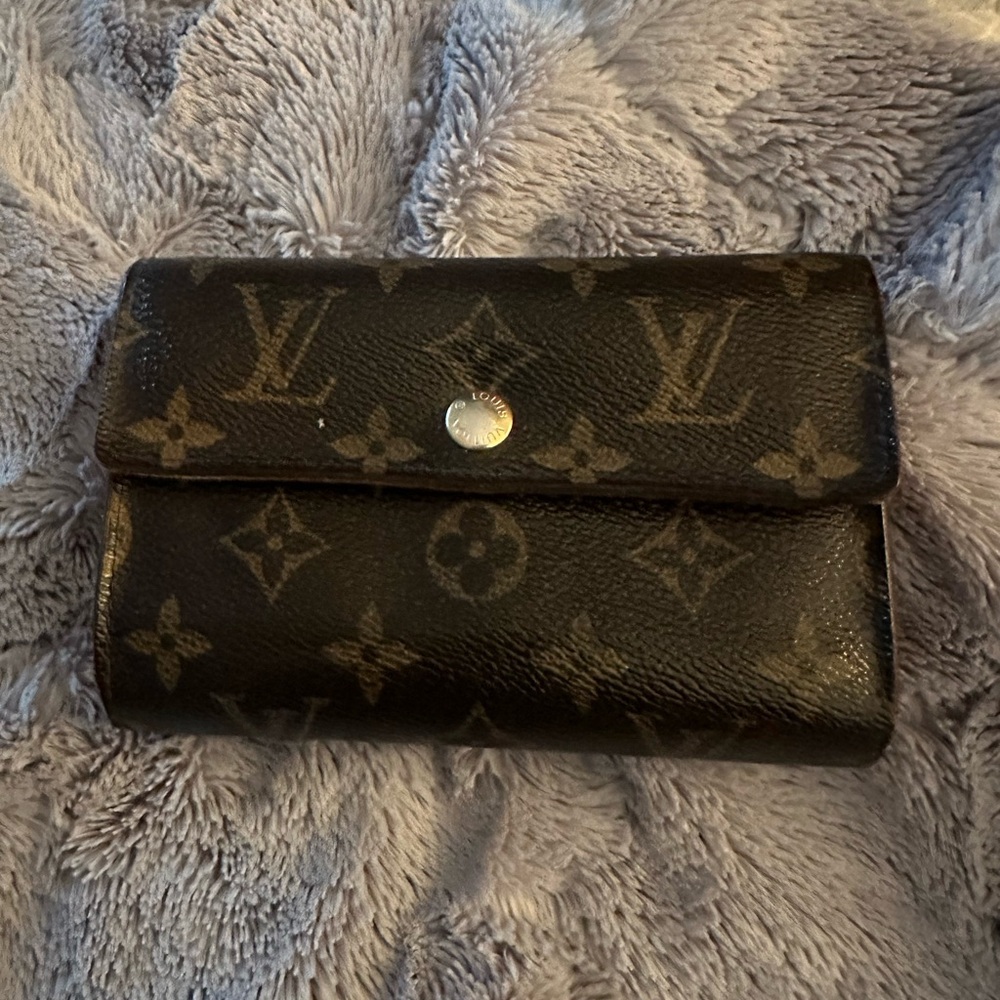 Louis Vuitton Dark Brown Monogram Wallet